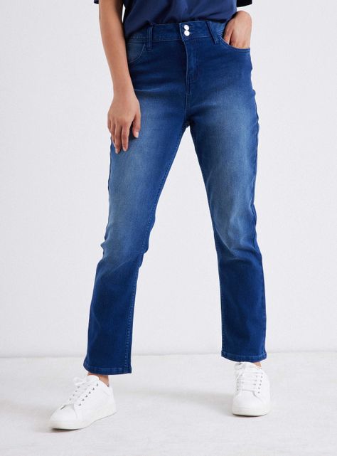 Jeans Calce Regular 2 Botones-0