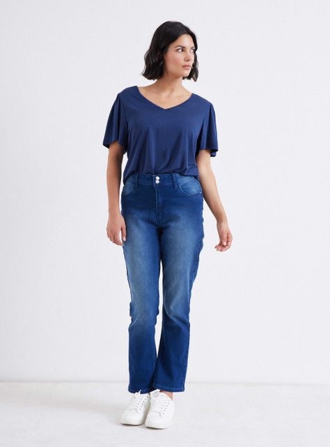 Jeans Calce Regular 2 Botones-4