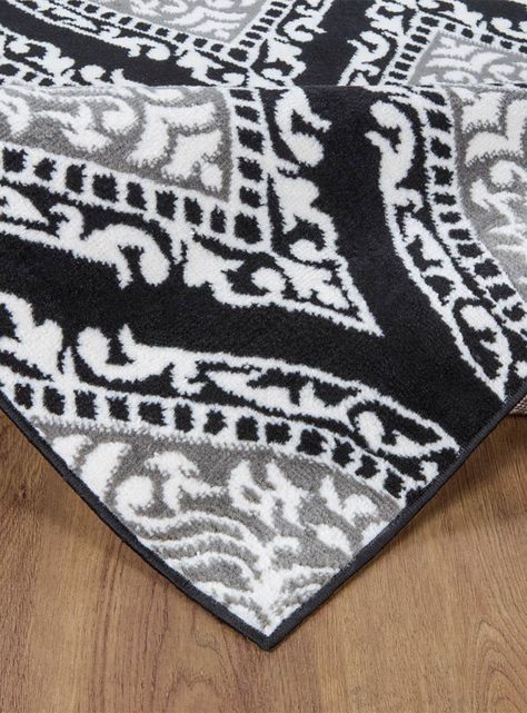 Alfombra de Pasillo 61 x 213 cm Kashan King D2 Gris-2