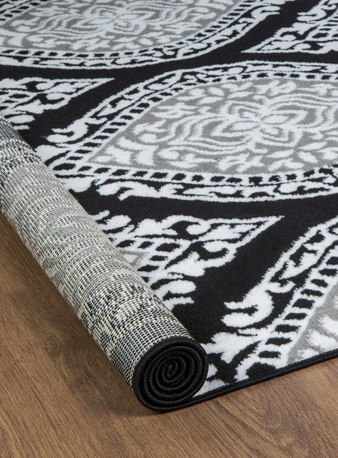 Alfombra de Pasillo 61 x 213 cm Kashan King D2 Gris-3