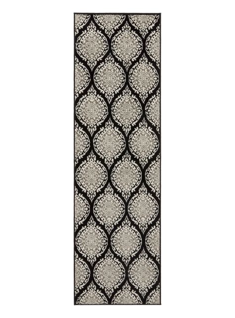 Alfombra de Pasillo 61 x 213 cm Kashan King D2 Gris-0