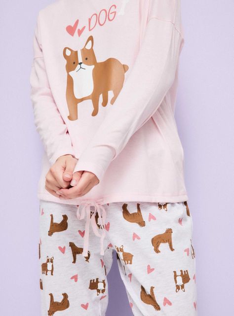 Pijama Manga Larga Full Print-2