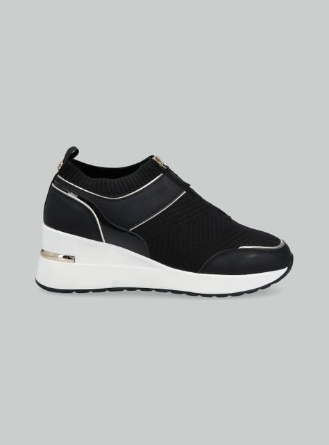 Zapatilla Urbana Cuña con Cierre Mujer-1