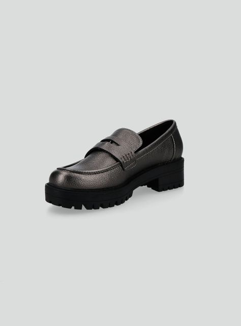 Mocasín con Máscara Y detalle Metálico Mujer-2