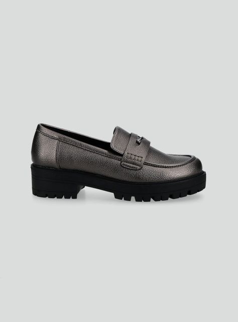 Mocasín con Máscara Y detalle Metálico Mujer-1