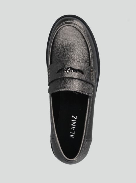 Mocasín con Máscara Y detalle Metálico Mujer-3