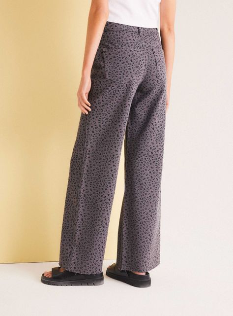Jeans Color Calce Regular con Cierre-1