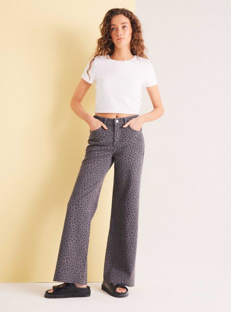 Jeans Color Calce Regular con Cierre-4