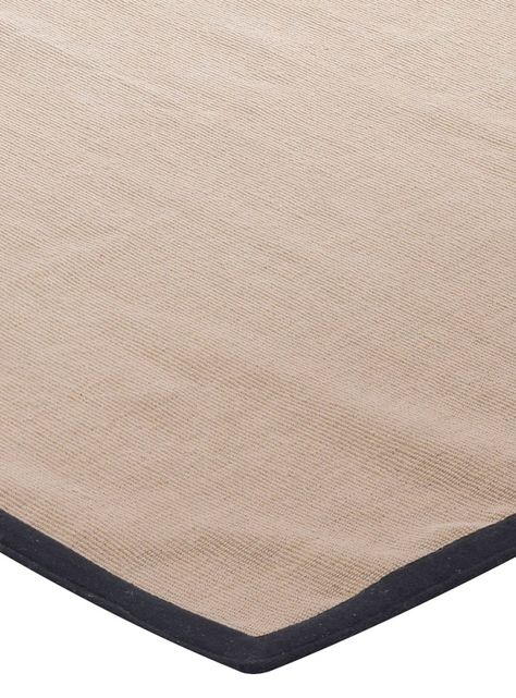 Bajada de Cama Yute Boder 60x120 cm Café Negro-1