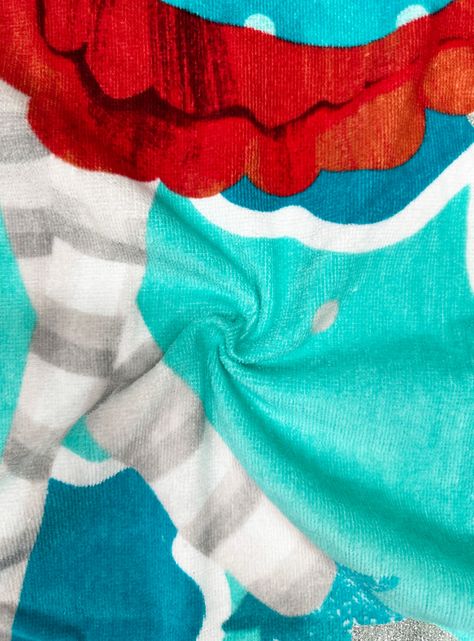 Toalla de Playa Infantil Duendes 75 x 150 cm-3
