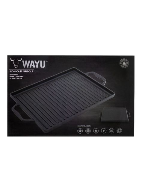 Plancha con Azas Iron Cast-2