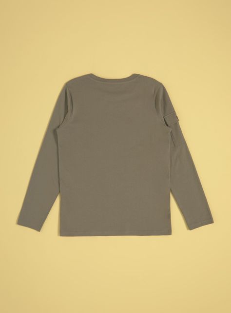 Polera Manga Larga con Estampado Algodón Niño-3