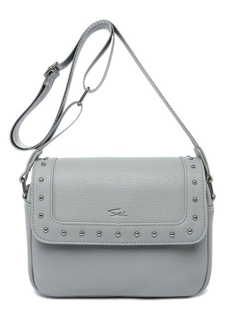 Bandolera Graciela Gris-0