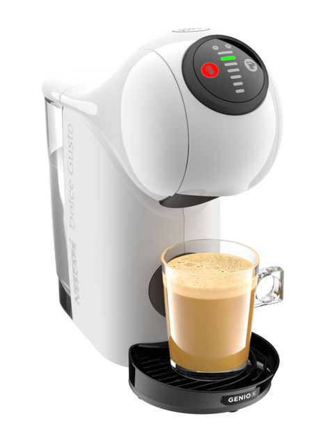 Cafetera de Cápsulas Genio S Blanca-3