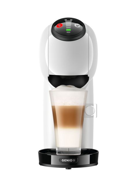 Cafetera de Cápsulas Genio S Blanca-0