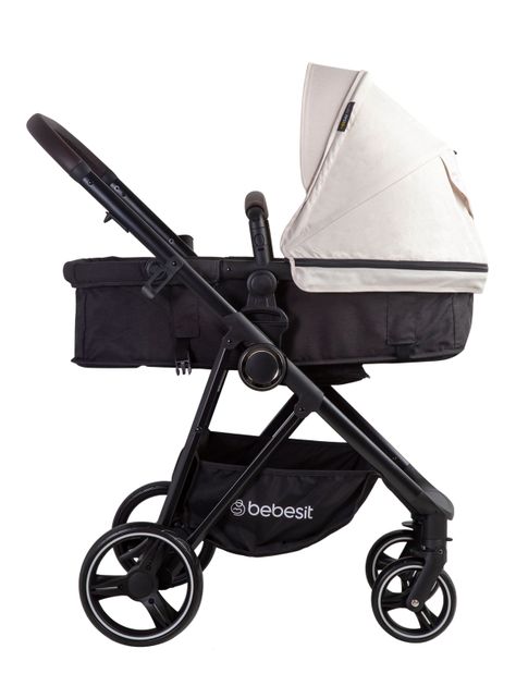 Coche Travel System Cosmos Beige Bebesit-2