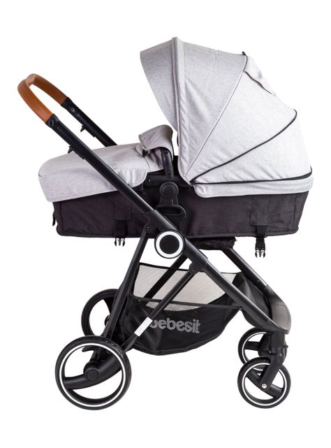 Coche Travel System Cosmos Gris Bebesit-5