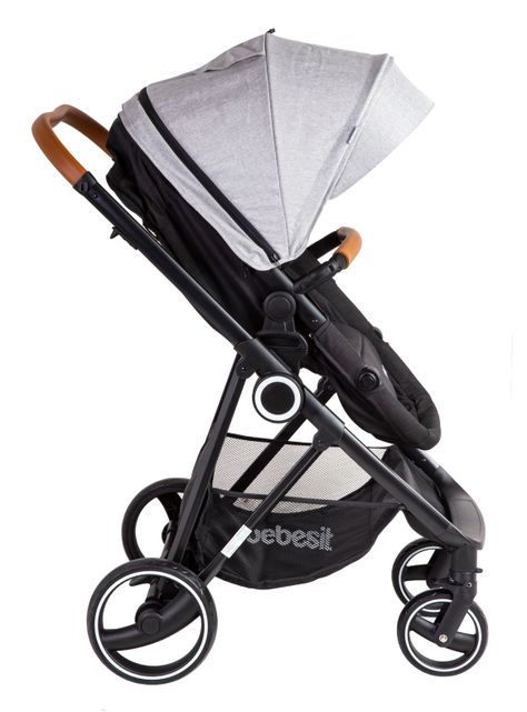 Coche Travel System Cosmos Gris Bebesit-2