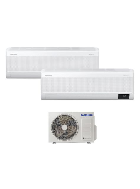 Aire Acondicionado Windfree Multi Split Frío/Calor 1x9.000 + 1x12.000 BTU-0