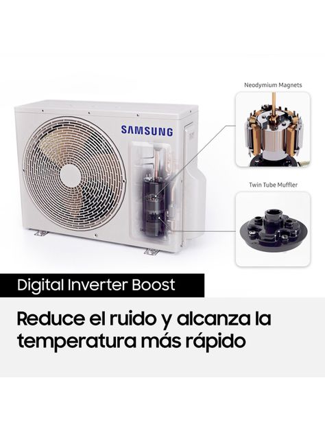 Aire Acondicionado Windfree Multi Split Frío/Calor 1x9.000 + 1x12.000 BTU-6