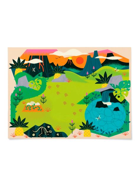 Juego Sticker para Colorear Dinosaurio-3