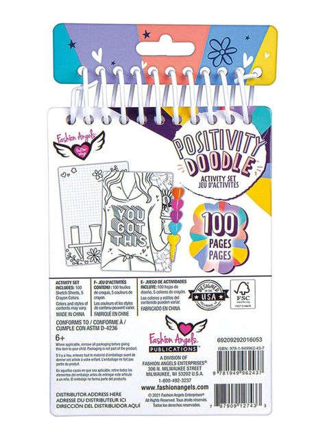 Libro Dibujos y Positividad Crayón Apilable-1