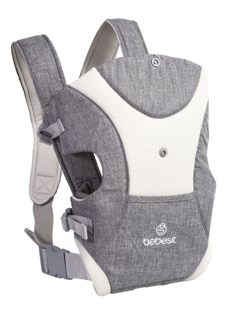 Porta Bebe 3 Posiciones en 1 Gris Bebesit-1