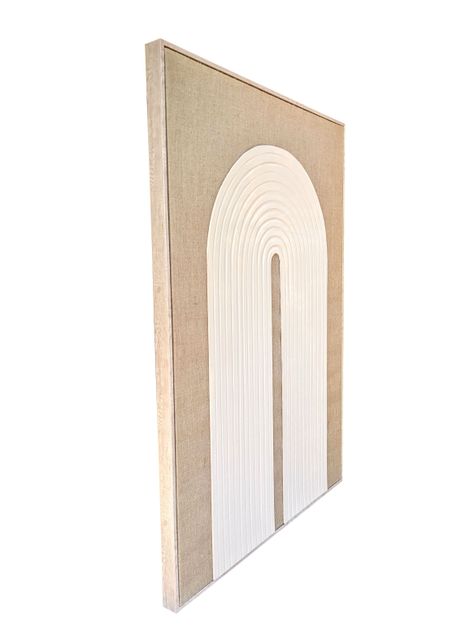 Cuadro con Marco Líneas Curvas 80x123 cm-1