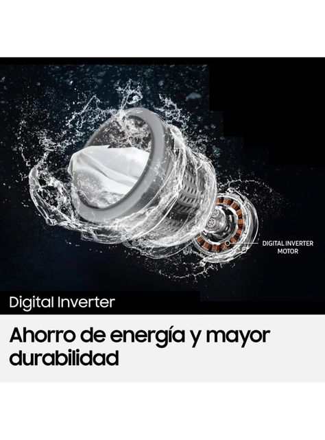 Lavadora Carga Superior 22 Kg EcoBubble WA22A8370GV/ZS-4