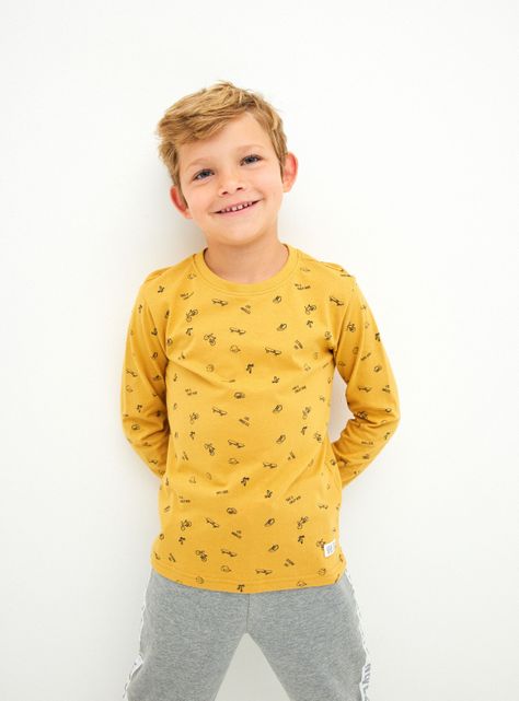 Polera Cuello Rib Full Estampada-0