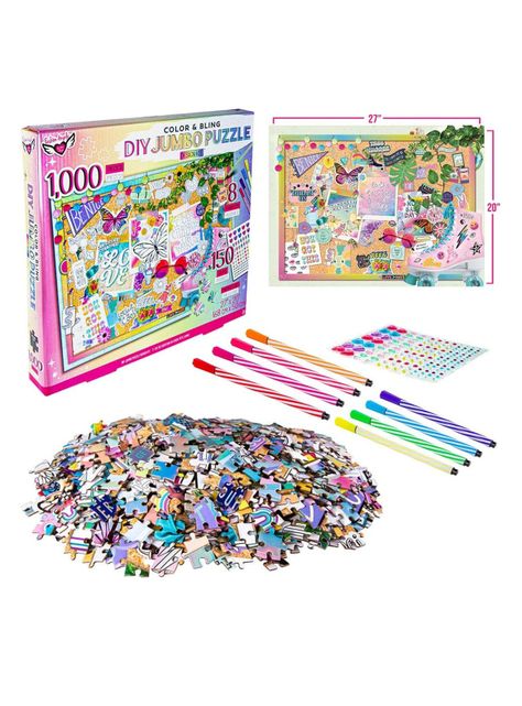 Colorea y Decora Puzzle 1000 Piezas-1