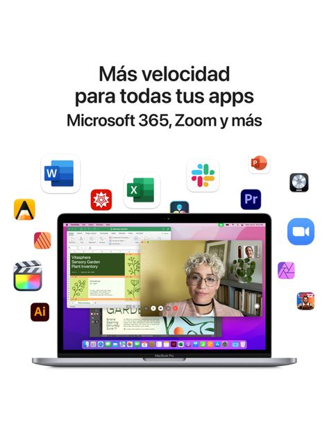 MacBook Pro 13.3" Chip M2 8GB RAM 256GB SSD Color Gris Espacial-7