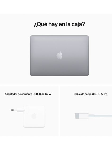MacBook Pro 13.3" Chip M2 8GB RAM 256GB SSD Color Gris Espacial-8