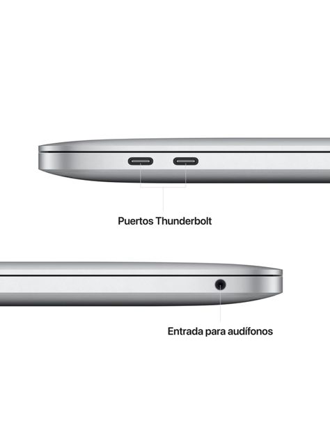 MacBook Pro 13.3" Chip M2 8GB RAM 256GB SSD Color Plata-4