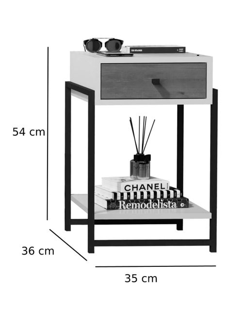 Velador Industrial Canela-1