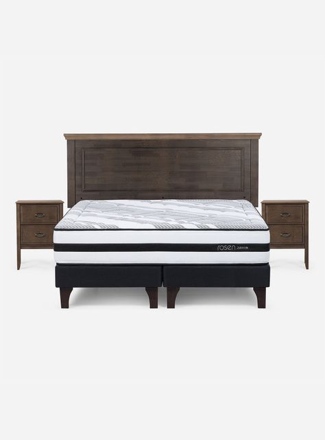 Cama Driven 2 Plazas Base Dividida Anna-1