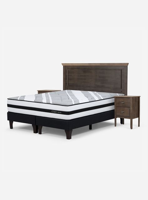Cama Driven 2 Plazas Base Dividida Anna-0