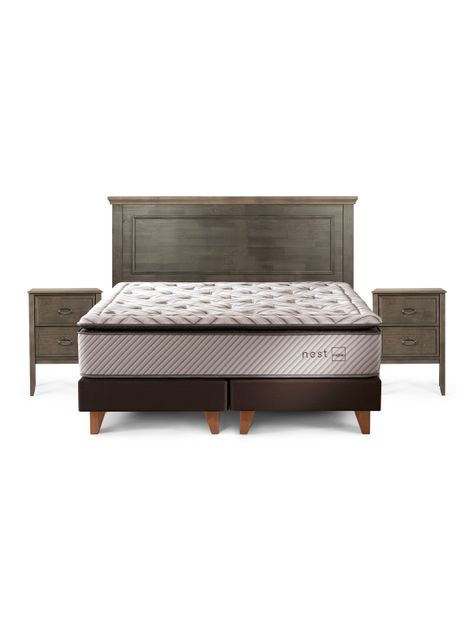 Cama Europea Nest King + Set de Muebles Anna-0