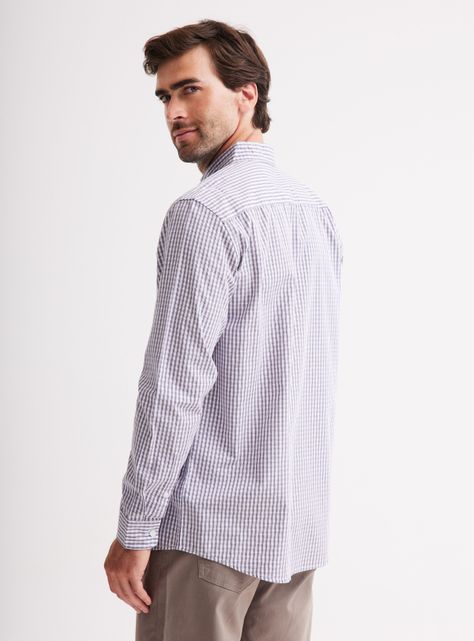 Camisa  Manga Larga Cuadros-1