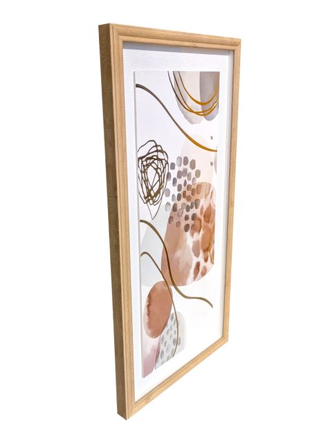 Cuadro Vidrio Abstracto 2 30x60 cm-1
