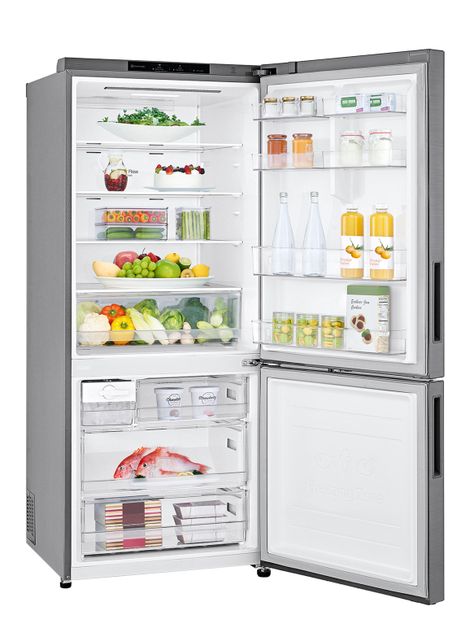 Refrigerador Bottom Freezer No Frost 408 Litros GB40BPG Door Cooling-3