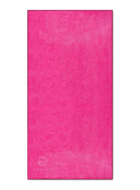 Toalla de Playa Microfibra Fluor Fucsia 80x160 cm-0