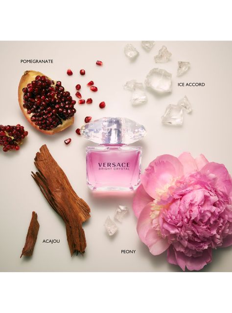 Set Perfume Bright Crystal EDT Mujer 90 ml + Body Lotion + Shower Gel + Miniatura Versace-2