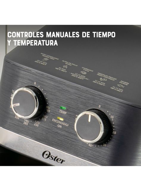 Freidora de Aire Manual DiamondForce CKSTAF401MDF-3
