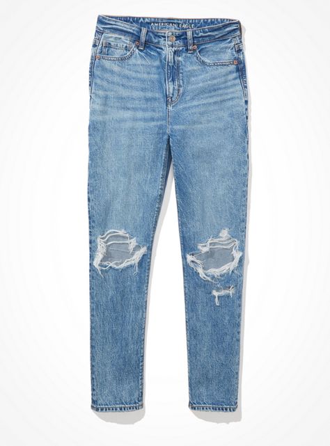Jeans Strigid Ripped Calce Mom-2