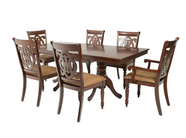 Juego de Comedor Extensible Escocia 4 Sillas + 2 Sitiales-3