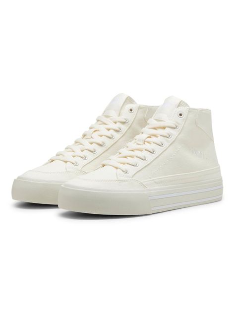 Zapatilla Urbana Canvas Unisex Court Classic Vulc Mid-1