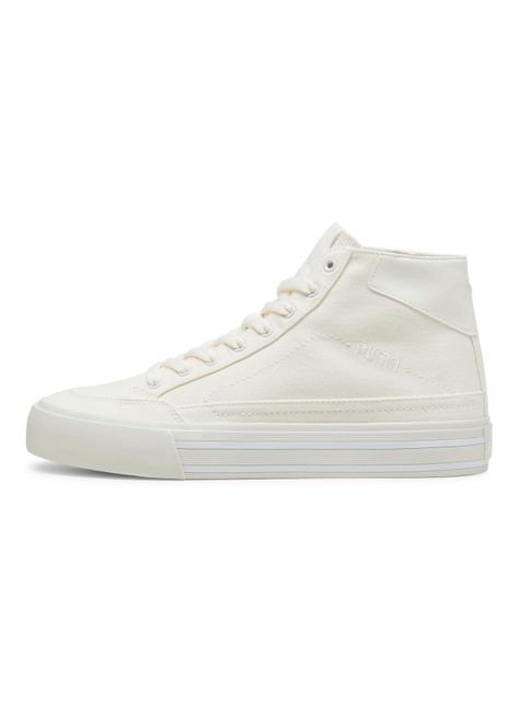 Zapatilla Urbana Canvas Unisex Court Classic Vulc Mid-2