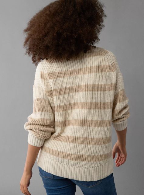 Sweater Ae Oversized Rayas-1