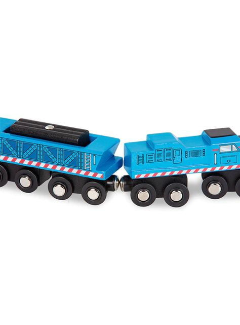 Battat Trenes y vagones de madera Caramba-1